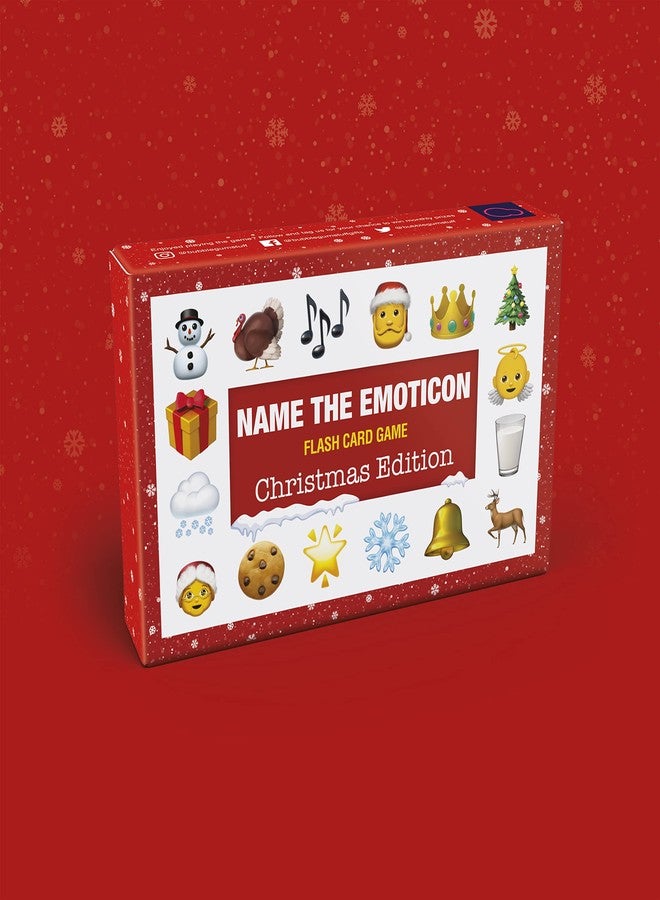 Bubblegum Stuff - Name The Emoticon Game - Christmas Edition - Guess Christmas Item Funny Emoji Flash Card Board Game - Fun Memory Game - Suitable for Family, Kids, Teenagers & Adults… - Image 4